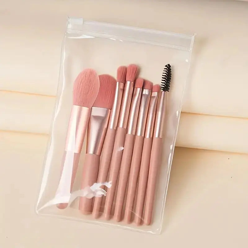 13pcs Premium Synthetic Nylon Bristle Makeup Brush Set - Soft, Gentle, and Cruelty-Free for Flawless Foundation, Blush, Powder,